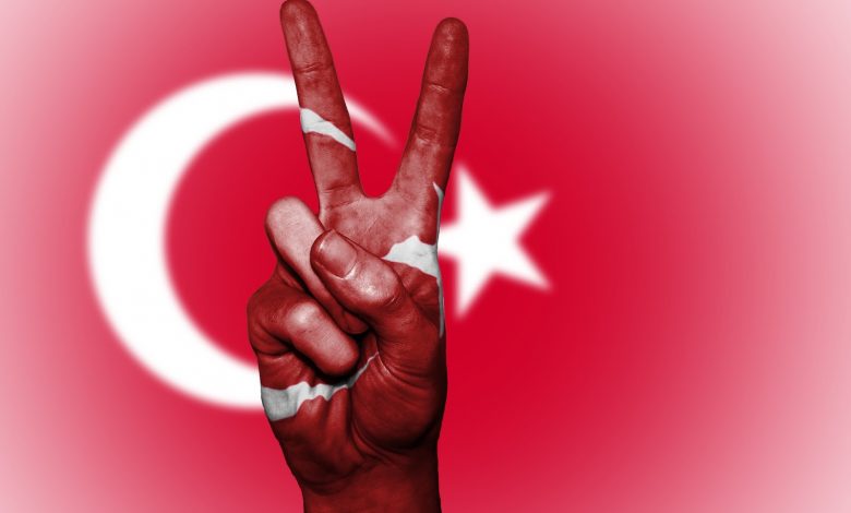Türk Bayraklı İşaret Parmağı