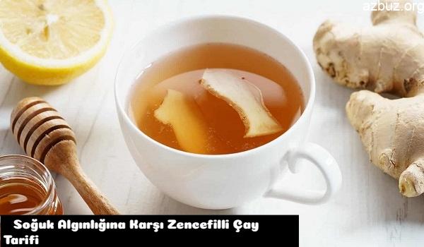 Soğuk Algınlığına Karşı Zencefilli Çay Tarifi 2