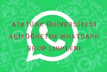 ata AÖF whatsapp grup linkleri